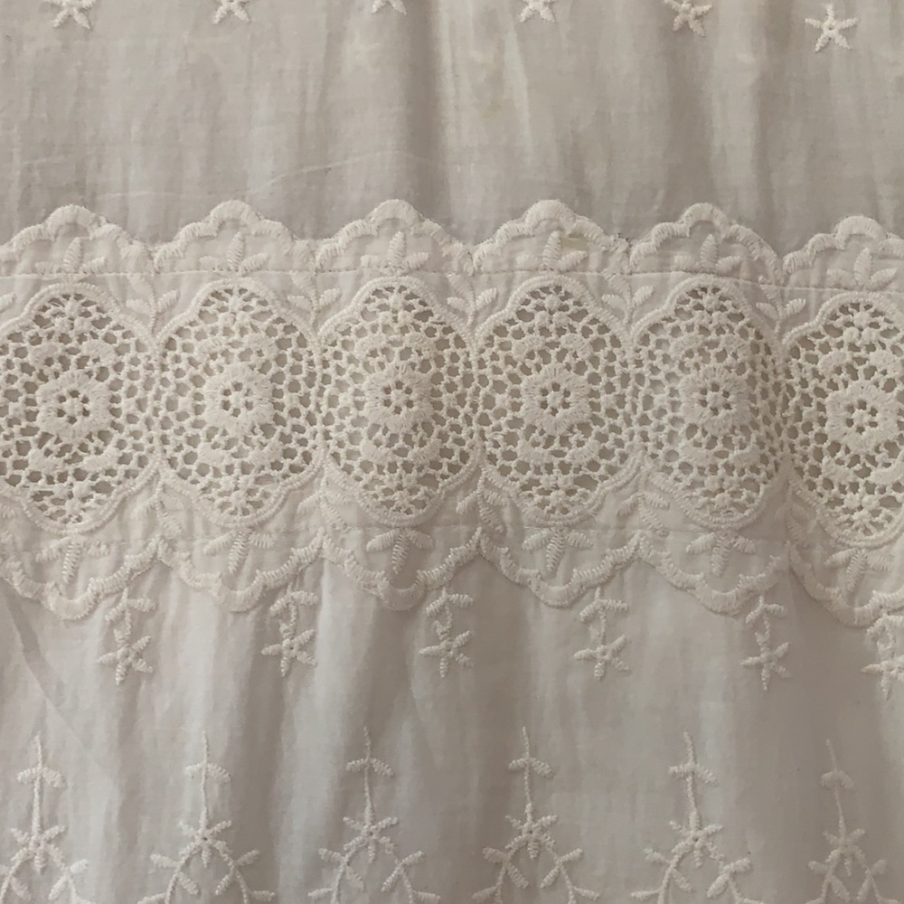 Ulla Johnson viola daisy White breezy Dress-Broderie anglaise bridal shower - Picture 9 of 10
